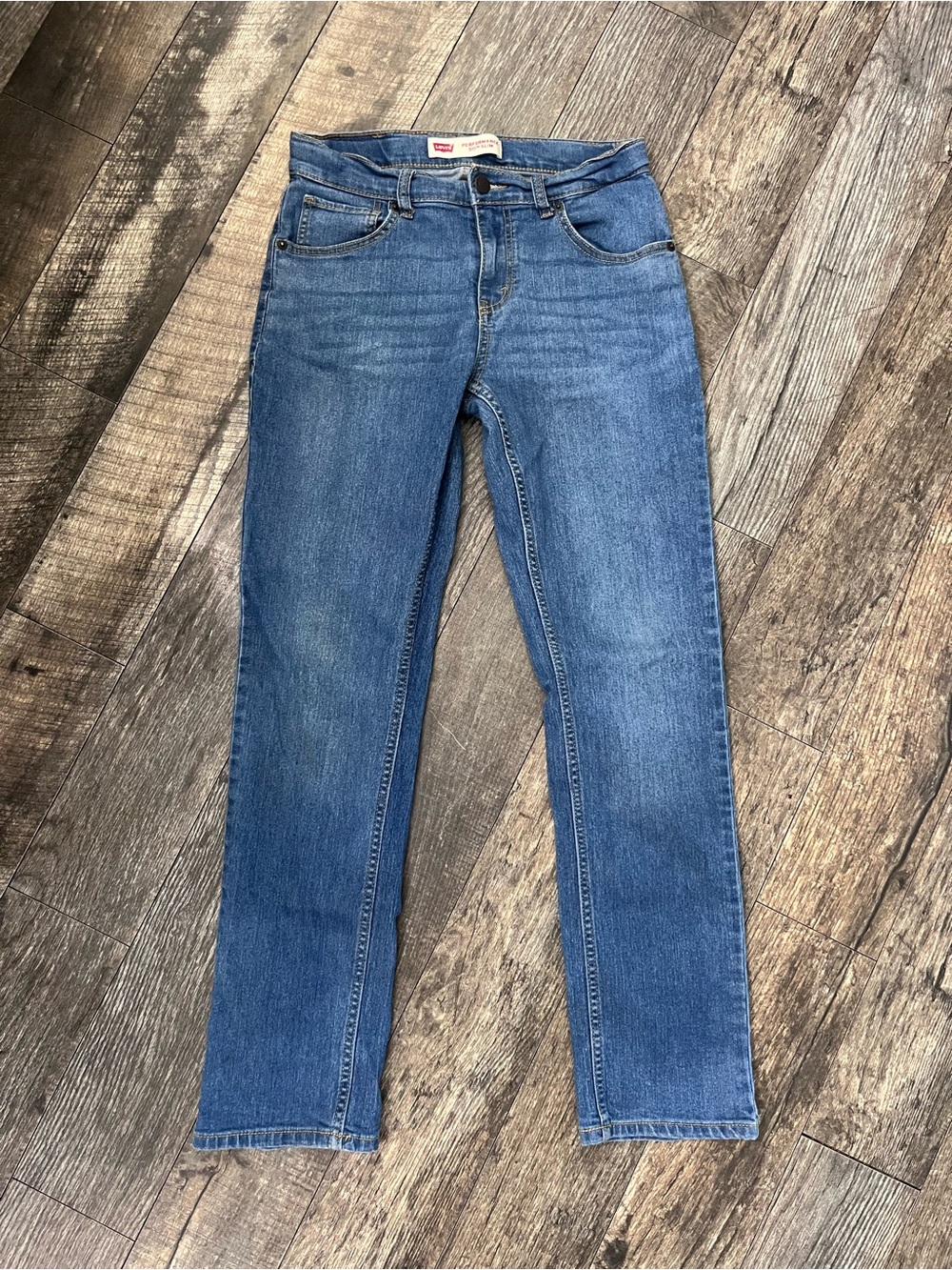 Levi's 511 Slim Fit Boys Jeans Medium Wash Size 16 Regular W28/30